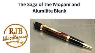 The Saga of the Mopani and Alumilite Blank