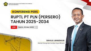 Konferensi Pers - RUPTL PT PLN (Persero) Tahun 2025-2034