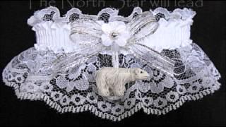 Winter Wedding Garters