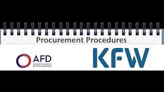 EFCA webinar on KfW and AFD Procurement Procedures