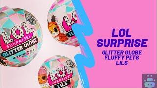 LOL Surprise Winter Disco Glitter Globe, Fluffy Pets and Lils Blind Bag Unboxing | TadsToyReview