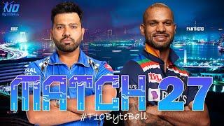 Kings XI Foniz vs Rising Panthers | T10 ByteBall | Match 27 | Cricket 24 | IPWC