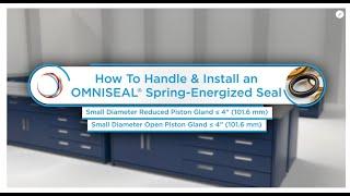 Support To The End: Omniseal Solutions' Omniseal® SMALL DIAMETER Piston Gland Seal Installation