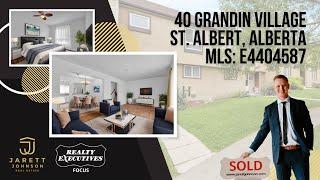 Spacious and Charming Townhouse St. Albert Alberta | 40 Grandin Village | Jarett Johnson Real Estate