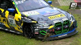 Crash #147 BMW M4 GT4 Giti Motorsport | ADAC 24H RAVENOL NÜRBURGRING 2024 #24hNBR