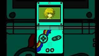 Chihiro Fujisaki inside a Gameboy Advance SP