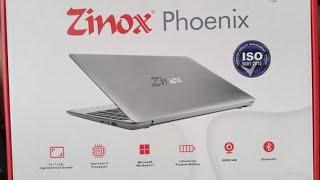 New laptop Zinox Phoenix, core i3, windows 11, finger print sensor, 255GB, 8GB RAM, 4.5GHz, 10th Gen