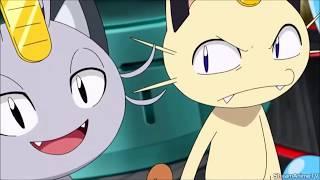 Team Rocket's Meowth And The Alolan Meowth