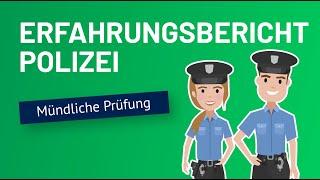 ERFAHRUNGBERICHT POLIZEI EINSTELLUNGSTEST mündliche Prüfung I TestHelden