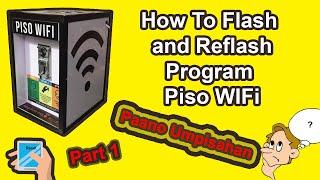 How Flash and Reflash Program WiFi vendo | Paano Umpisahan | Njtech PH