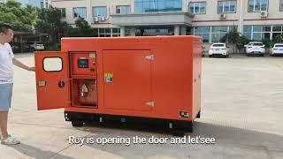 20kw 25kw Power Portable Silent Diesel Generator Set 20kva 25kva