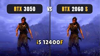 RTX 3050 vs RTX 2060 Super - i5 12400F - 1080p + DLSS On/Off- Test In 14 Games