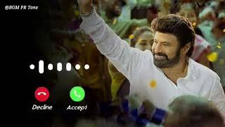 Jai Balayya Mass Anthem Bgm | Nandamuri Balakrishna | Shruti Haasan | Thaman S | BGM PR Tone