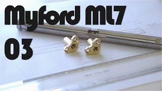 Myford Lathe Restoration - Part 3 Make New Countershaft and Feedscrew Nuts