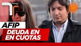 Máximo y Florencia Kirchner pagarán el “impuesto a la riqueza” en cuotas