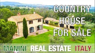 MANINI REAL ESTATE ITALY - Country House for sale in Tuscany IT