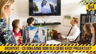 ARCHITEKT.  Kim jest? Co robi i jak może Ci pomóc? Inwestor i pozwolenia na budowę #Okiem_Architekta