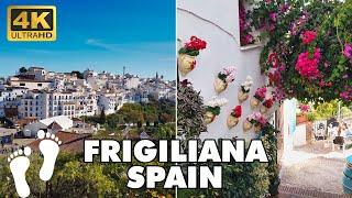 FRIGILIANA Andalucia Spain Most Beautiful Village? ► Walking Tour 4K ►