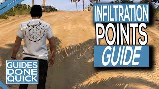 Infiltration Points In Cayo Perico Heist In GTA Online Guide