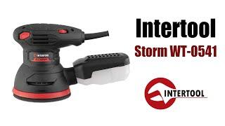 Распаковка  Эксцентриковая шлифмашина Intertool Storm WT-0541 из Rozetka