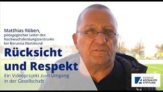 Rücksicht und Respekt: Matthias Röben