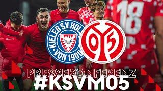 Die PK nach dem Sieg in Kiel | #KSVM05 | #05ertv | Saison 24/25