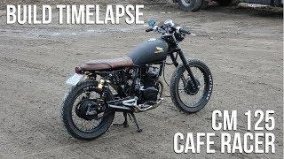 Cafe Racer Timelapse Build - Honda CM 125