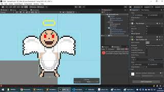 Ludum Dare 48 | Solo Game Jam 48h Timelapse | Fallen Angel