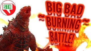 Hiya Toys Exquisite Basic Burning Godzilla battle Ver Review TRANSLUCENT BURNING GODZILLA!