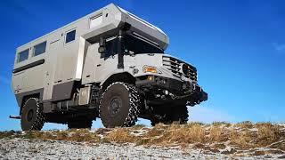 ELCHTEST! Mercedes Benz ZETROS 4x4, Expeditions-Truck im Stress Test!