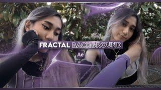 fractal background | after effects