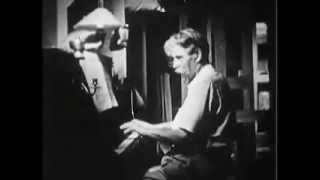 Albert Schweitzer: practising Bach in Lambarene (original footage)