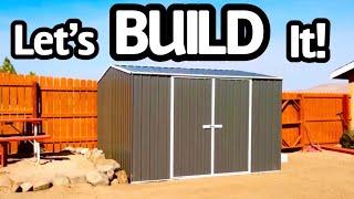 $500 Absco 10’x10’ Shed Build/Review!