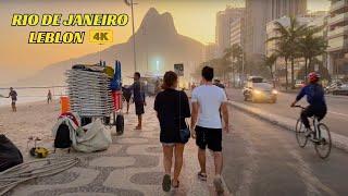 LEBLON: LIFE IN THE MOST EXPENSIVE NEIGHBORHOOD OF RIO DE JANEIRO | BRAZIL【4K】2024