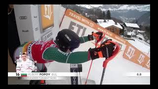 04 02 2023  Albert Popov Chamonix 1st Run