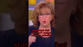 Joy Behar FORCED To Apologize For Slandering Faith Group | #shorts