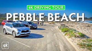 17 MILE DRIVE – Pebble Beach, California – 4K (Ultra HD) Driving Tour