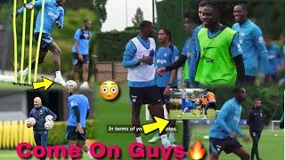 C’Mon Boys! Tosin Adarabioyo SHOCK Maresca at Chelsea training with James, Fofana and others