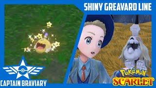 Shiny Greavard! + Evolution | Pokemon Scarlet