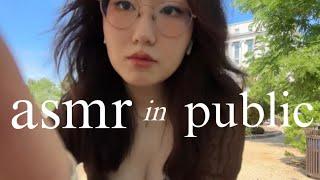 Fufu Flutters ASMR in Public COMPILATION  outdoors, school, beach, hotel, plane, gym, snow +