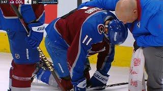 Andrew Cogliano Leaves Game After Receiving Hit From Jack Studnicka