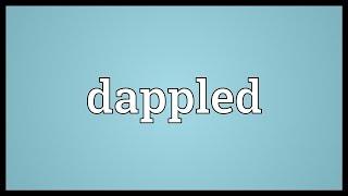 Dappled Meaning