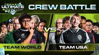 USA vs The World Crew Battle - Smash Ultimate Summit 2