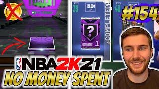 NBA 2K21 MYTEAM LEVEL 39 HALL OF FAME BADGE PACK!! VALENTINES DAY INVESTMENTS! | NO MONEY SPENT #154