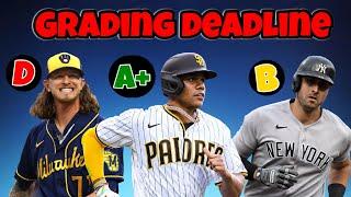 Grading EVERY MLB Teams Trade Deadline