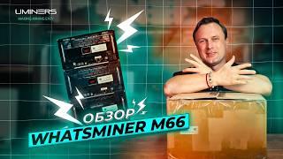 Обзор на Whatsminer M66: майнинг на устройстве с погружным охлаждением. Часть 1.