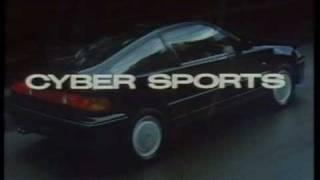 HONDA "CYBER SPORTS" new CR-X 1987