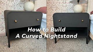 How to Build a Curved Nightstand by Bending Wood