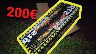 XXL 2KG VERBUND PYRO TSUNAMI WOLFF FEUERWERK - EXTREM SCHÖNER VERBUND! 200€