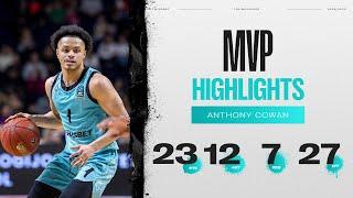 Anthony Cowan's a 23-point performance in Eightfinal vs. U-BT Cluj-Napoca | Highlights